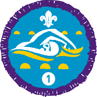 Swimming badge stage 1